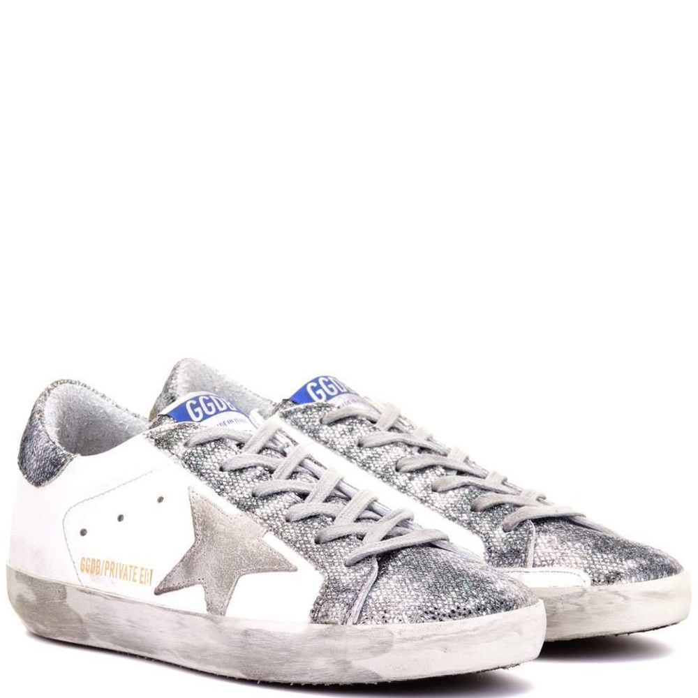 Golden Goose Superstar Leather - Glitter Tiger